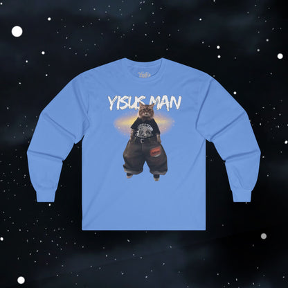 Yisus Man (cat) — Longsleeve Tee