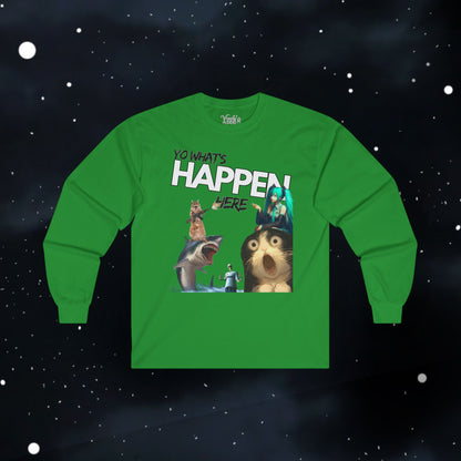 Funny Random Crazy — Long Sleeve Tee