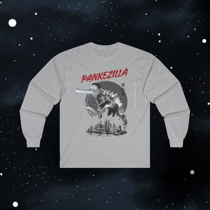 Funny Pankezilla Long Sleeve Tee