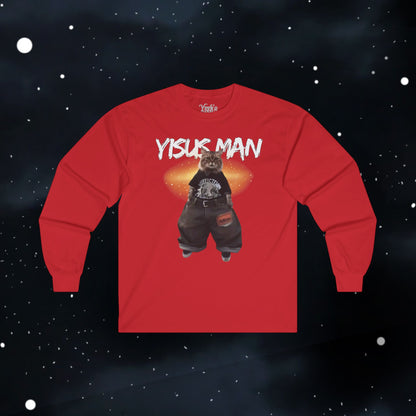 Yisus Man (cat) — Longsleeve Tee