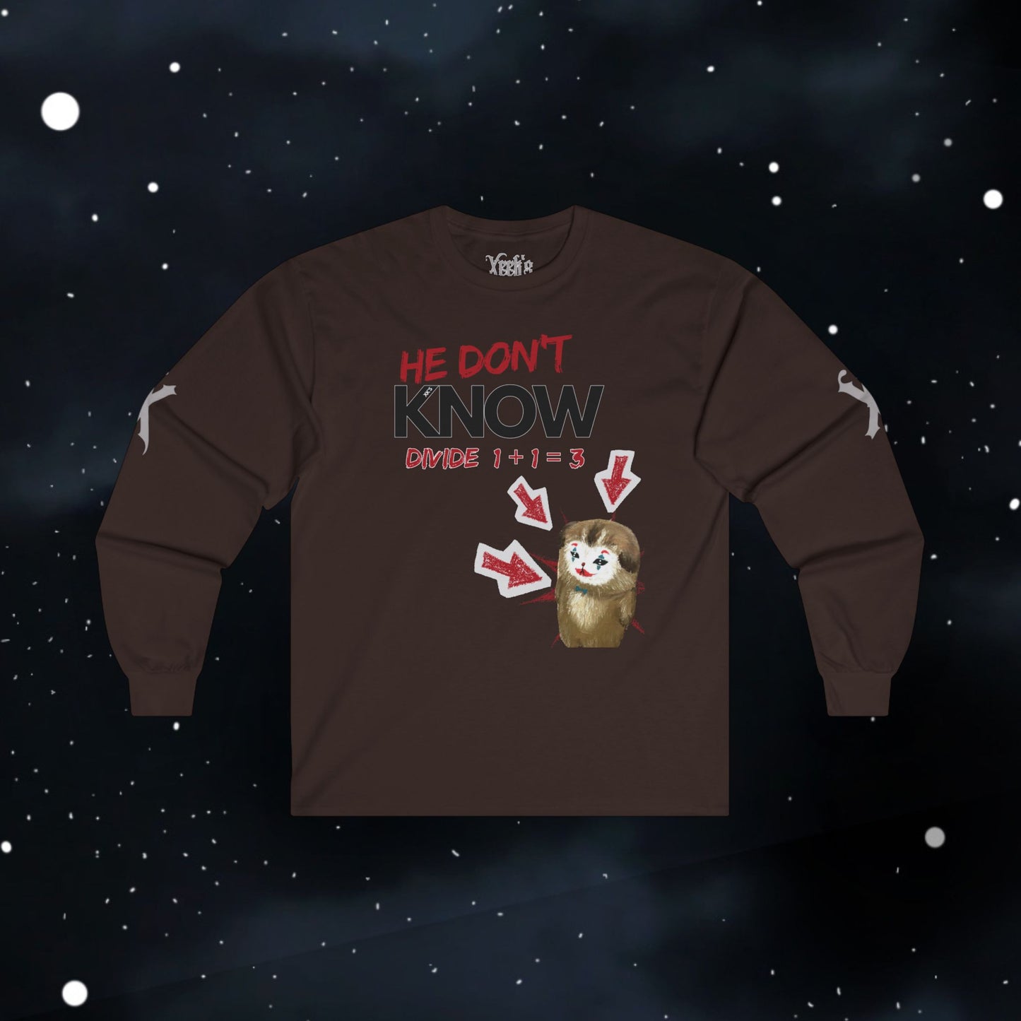 How to Divide — Long Sleeve Tee (Divide 1+1=3)