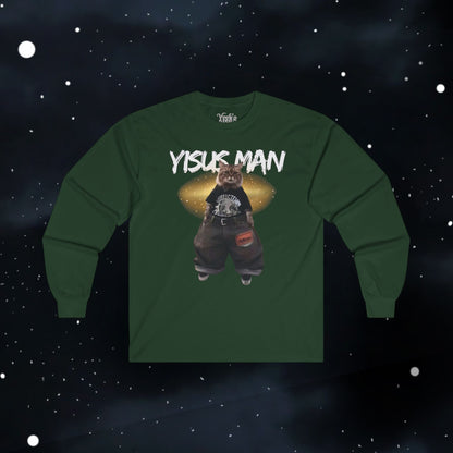 Yisus Man (cat) — Longsleeve Tee
