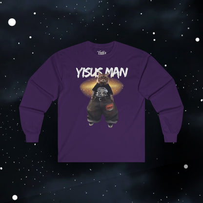 Yisus Man (cat) — Longsleeve Tee