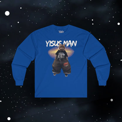 Yisus Man (cat) — Longsleeve Tee