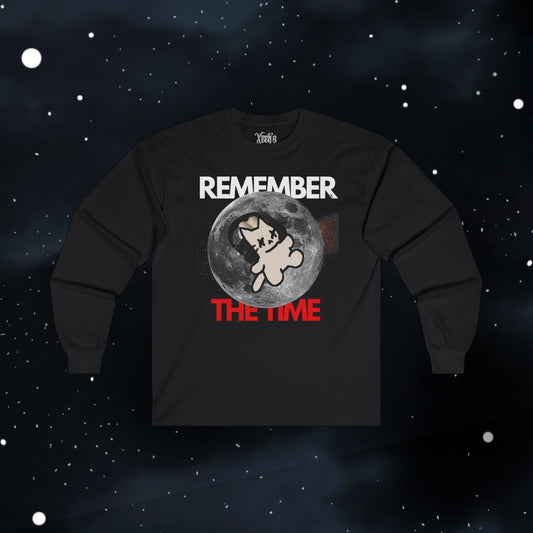 Reflexing Cat Long Sleeve Tee — Retro Moon Graphic Shirt