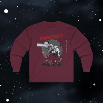 Funny Pankezilla Long Sleeve Tee